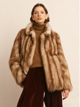 Stone Marten Fur Jacket