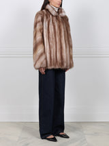 Stone Marten Fur Jacket