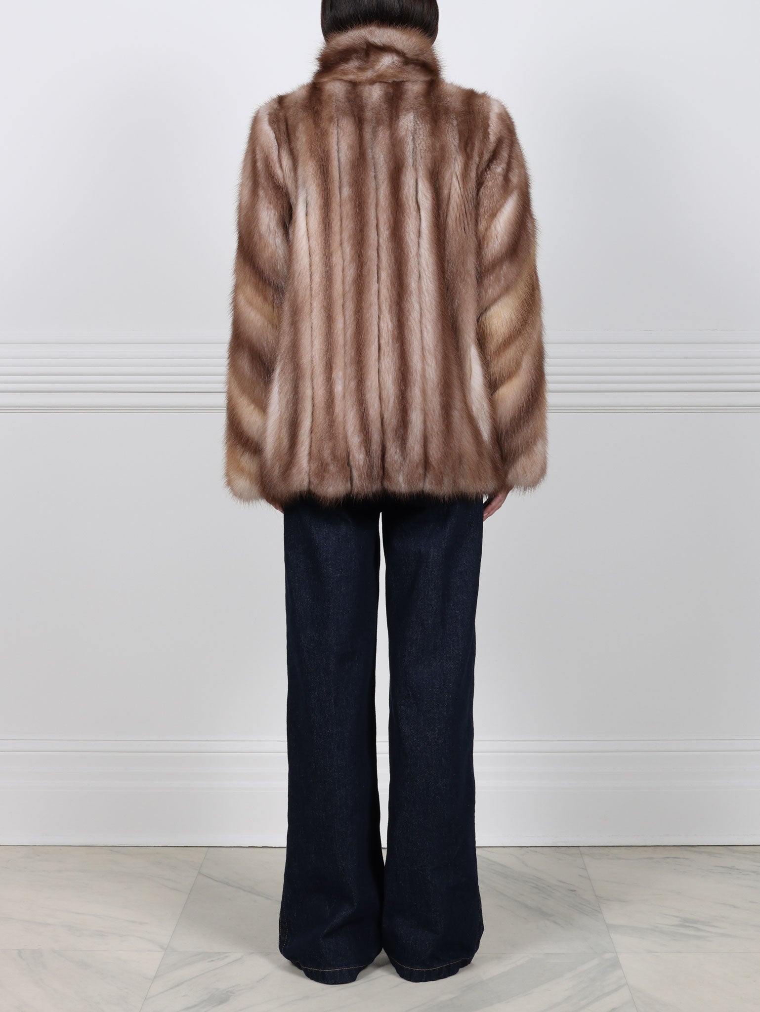 Stone Marten Fur Jacket