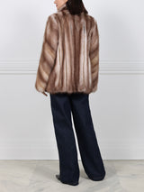 Stone Marten Fur Jacket