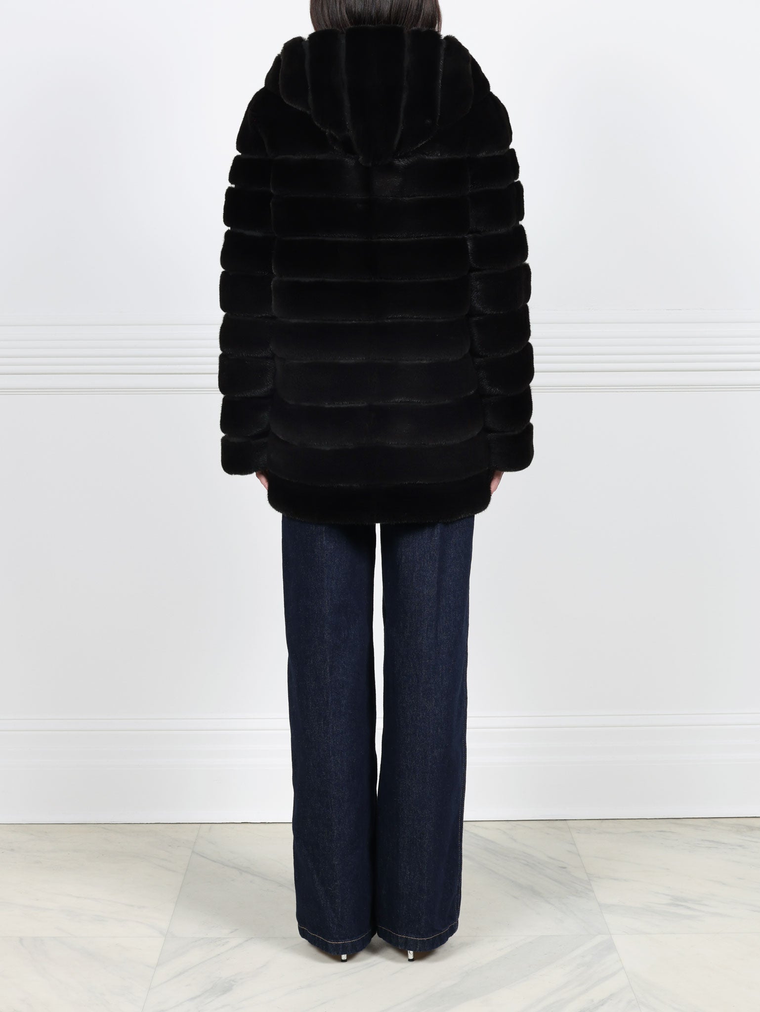 The Brigid Mink Fur Coat