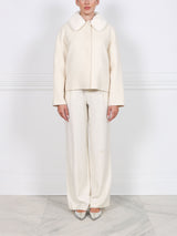 The Base Wool/Cashmere and Mink Jacket
