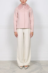 The Base Wool/Cashmere and Mink Jacket