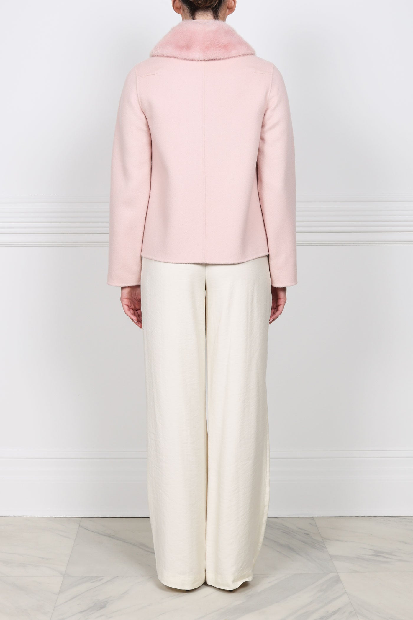 The Base Wool/Cashmere and Mink Jacket