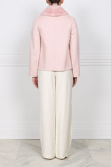 The Base Wool/Cashmere and Mink Jacket
