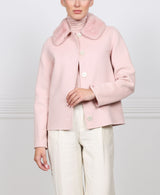 The Base Wool/Cashmere and Mink Jacket