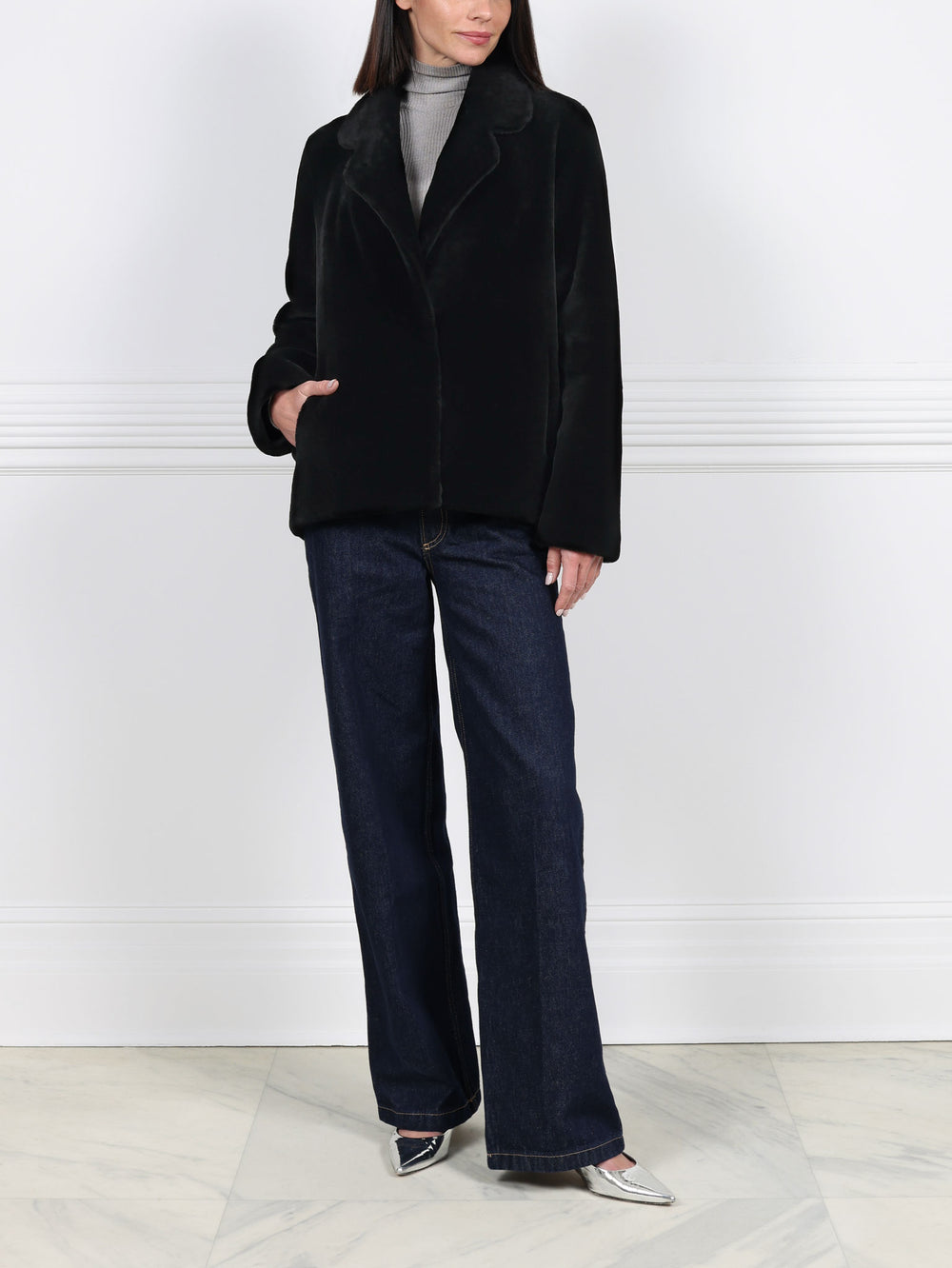 The Peak Shearling Jacket