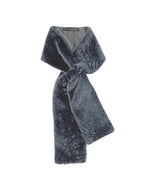 Sheared  Cosmos Shearling Pull Through Scarf