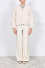 The Yulia  Toscana Shearling Jacket