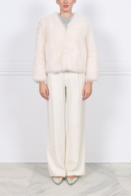 The Yulia  Toscana Shearling Jacket