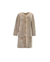 The Annie Reversible Merino Shearling Coat