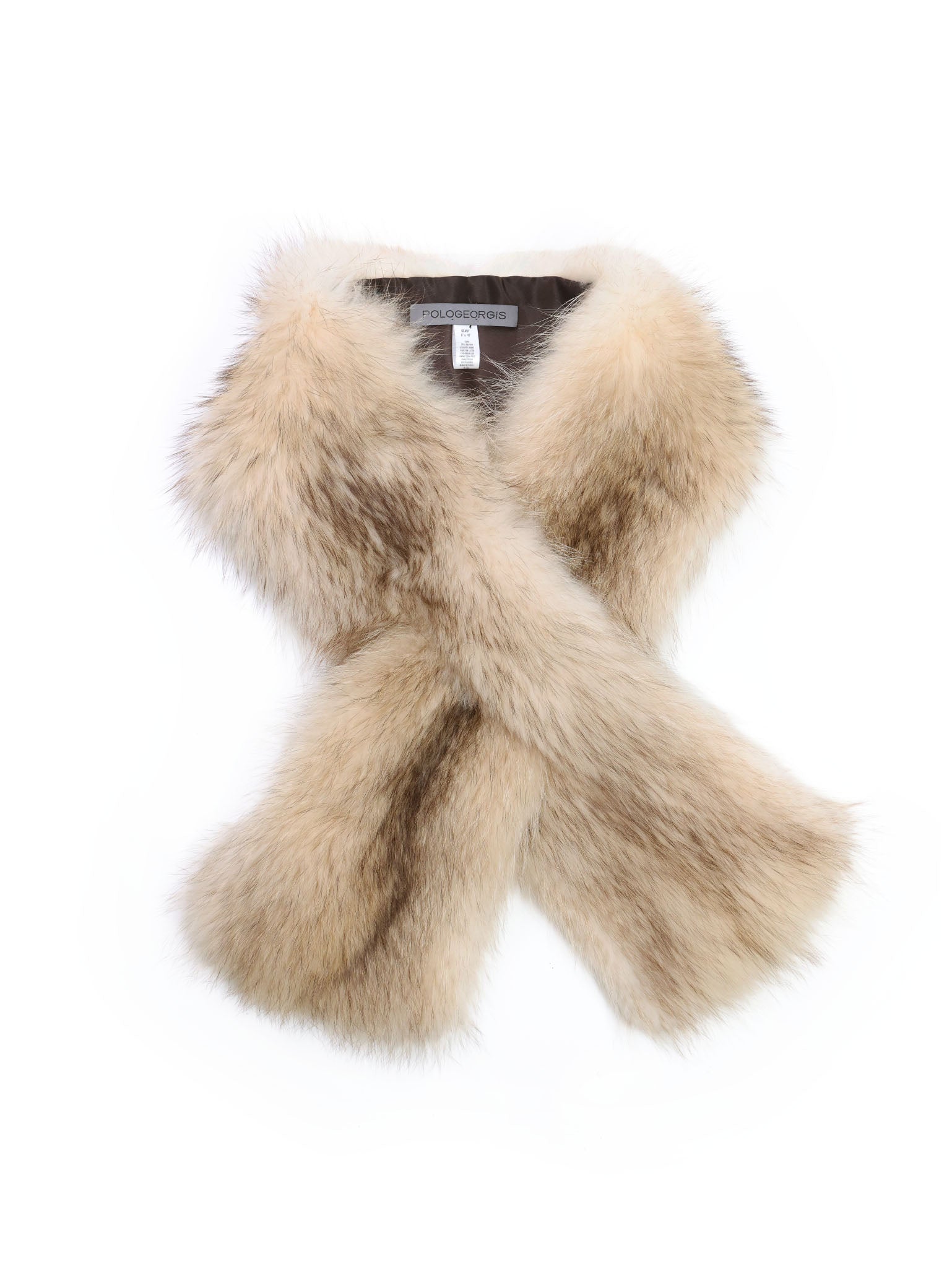 Raccoon Pull Through Fur Scarf in Multiple Colors