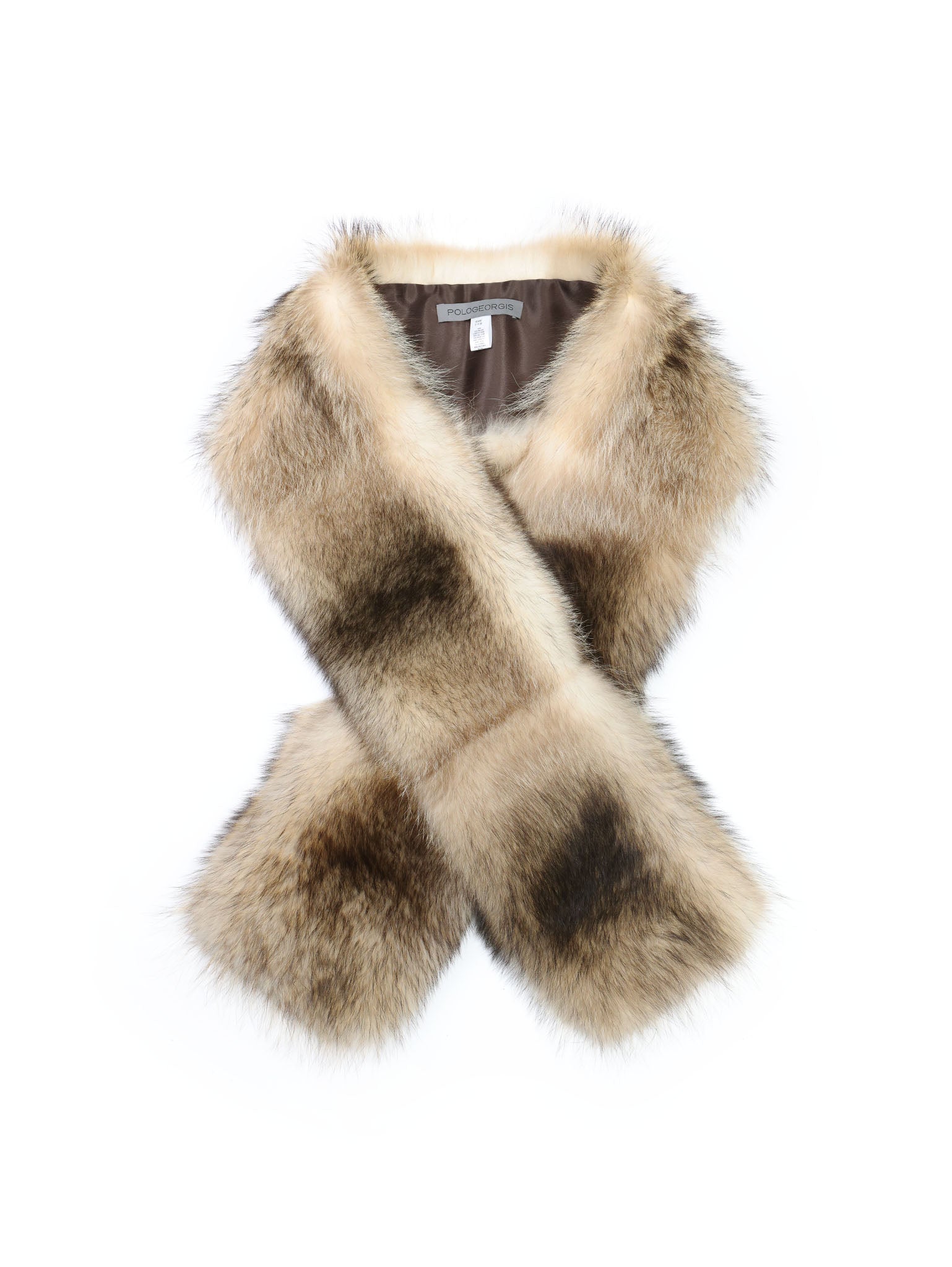 Raccoon Fur Scarf in Multiple Colors