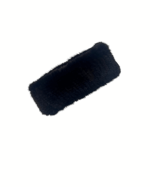 Knitted Mink Headband in Multiple Colors