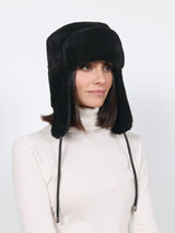 Merino Shearling Trapper Hat