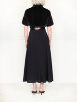 The Oval Mink Fur Shrug