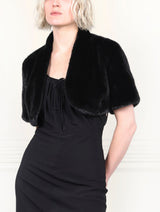 The Oval Mink Fur Shrug