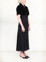 The Oval Mink Fur Shrug