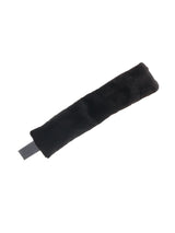Oversized Mink Headband in Black