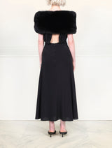 The Bow Fox Fur Stole