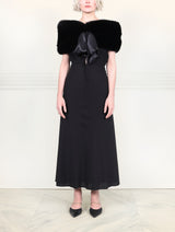 The Bow Fox Fur Stole