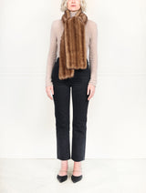 Upcycled Mink Fur Scarf