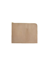 The Large Signature Pouch with Gold Zip
