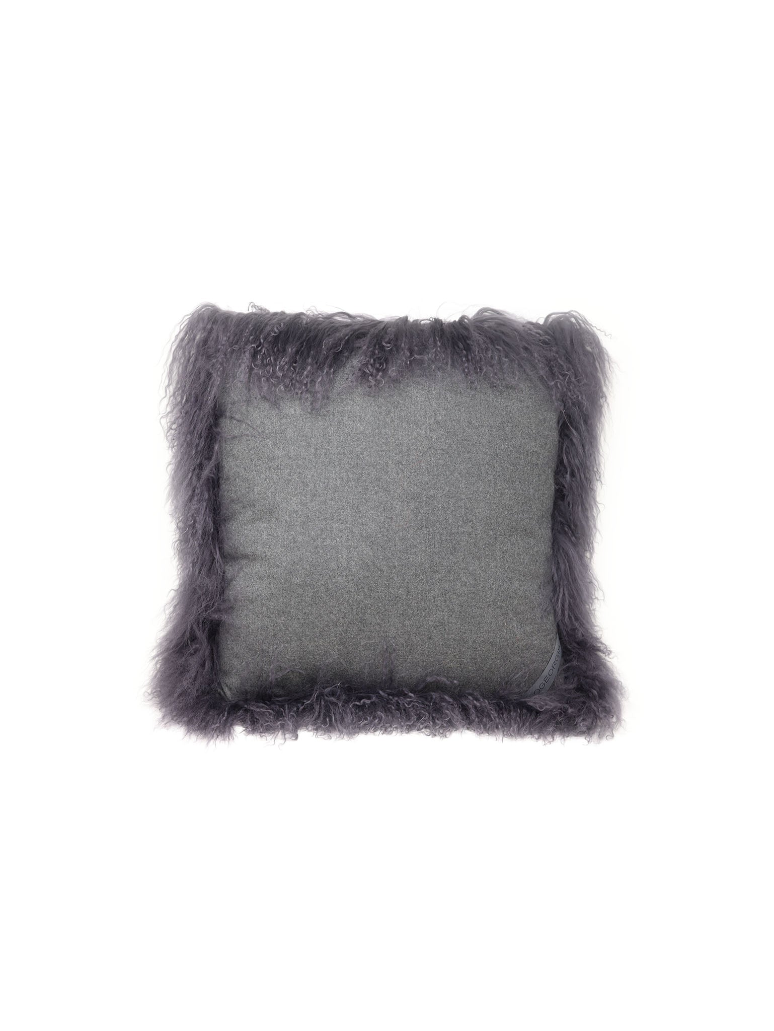 Curly Shearling Pillow in Multiple Colors