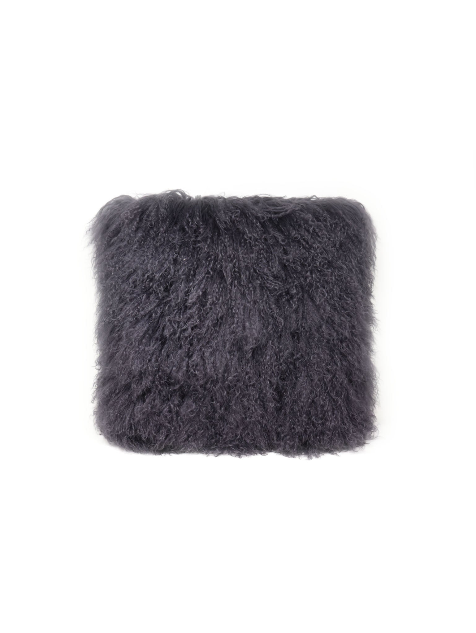 Curly Shearling Pillow in Multiple Colors