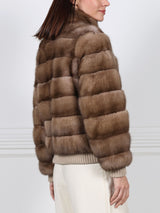 The Anya Sable Fur Jacket