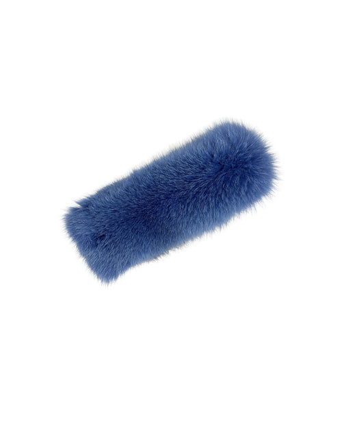 Smooth Fur Headband Convertible to a Scarf