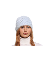 The Knit Mink Fur Scully in Light Blue