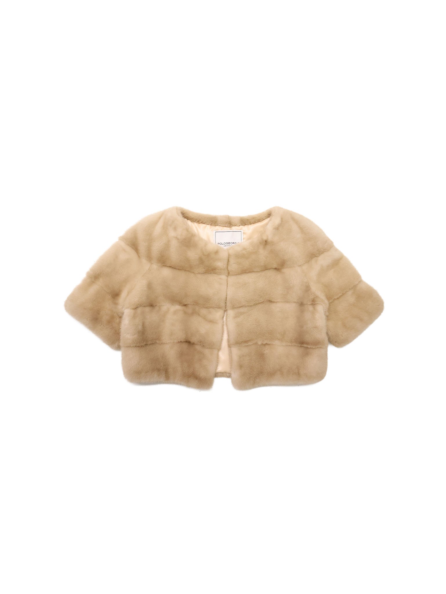 The Stratus Mink Fur Shrug