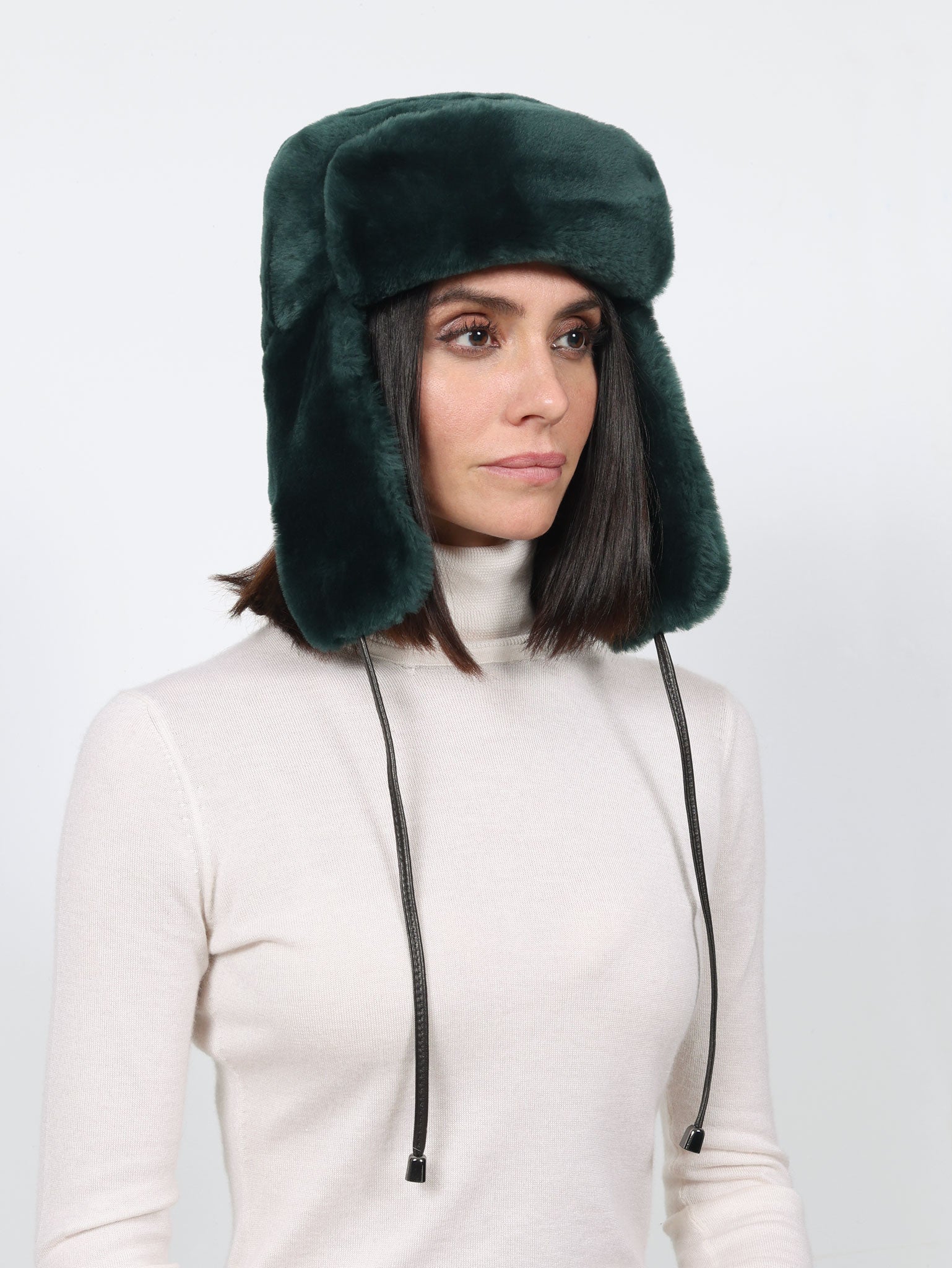 Merino Shearling Trapper Hat