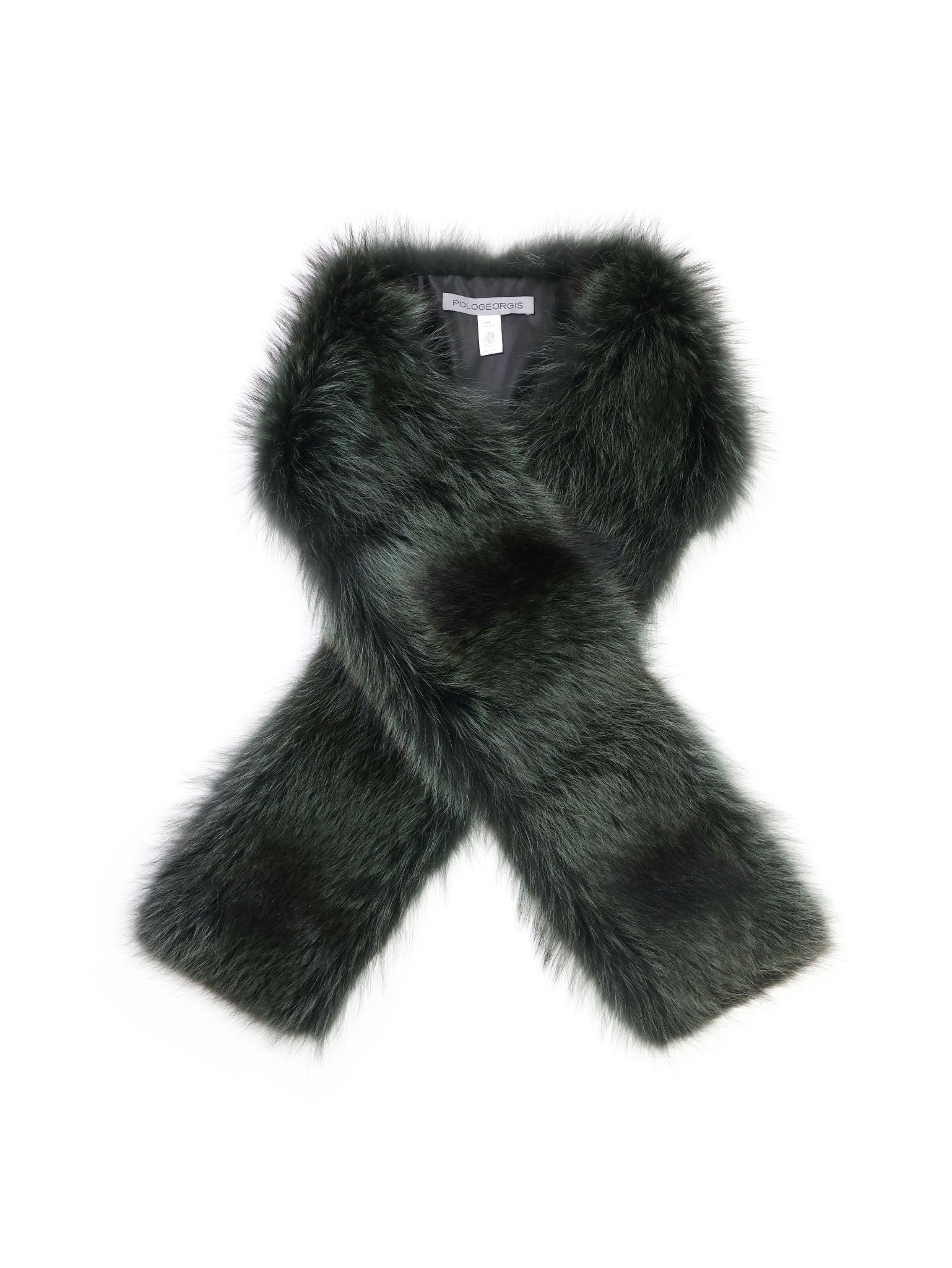 Raccoon Fur Scarf in Multiple Colors