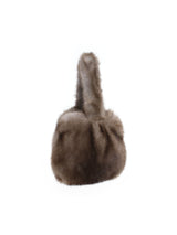 The Meow Mini Two-Tone Mink Fur Bag