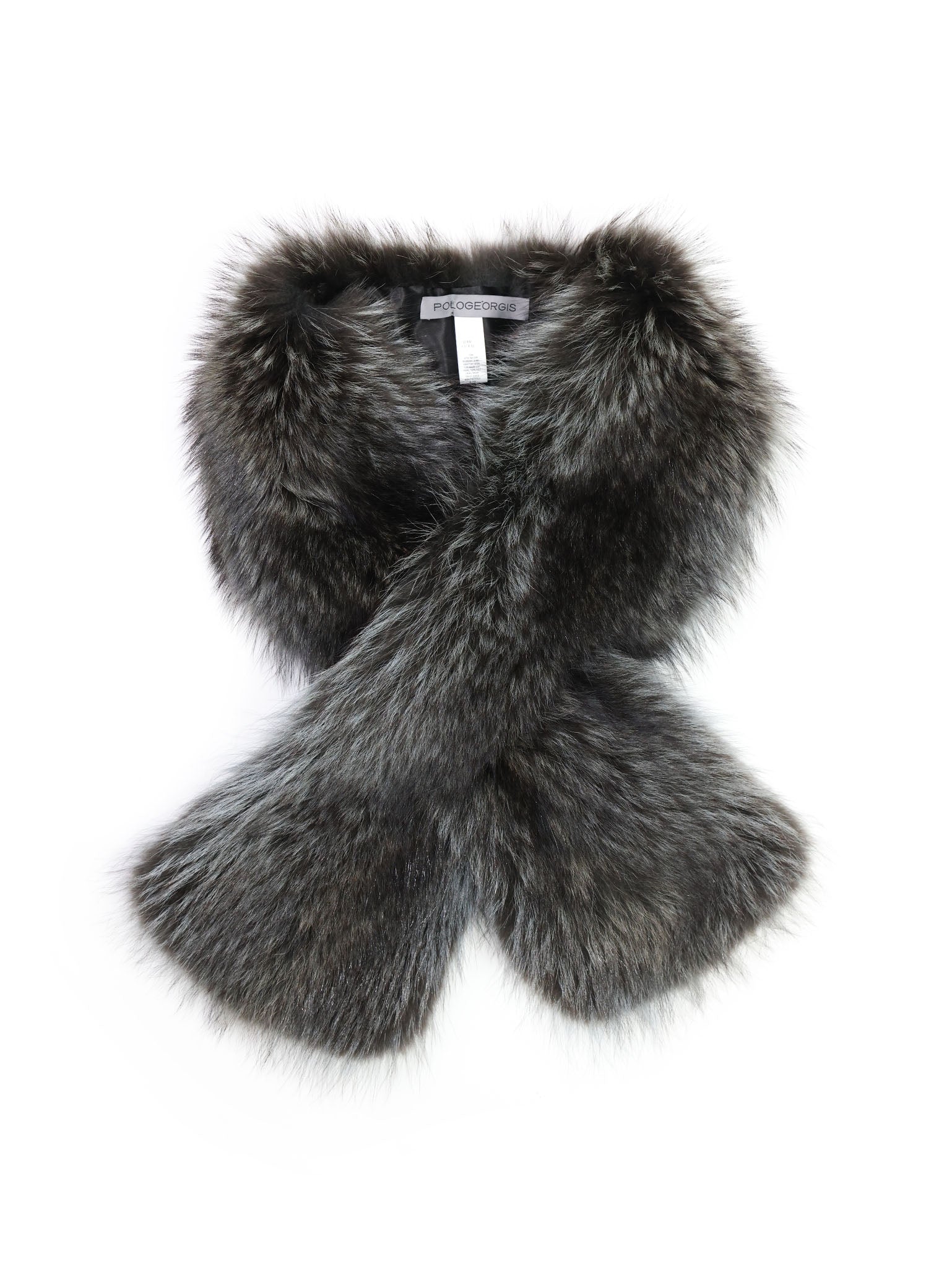 Raccoon Pull Through Fur Scarf in Multiple Colors