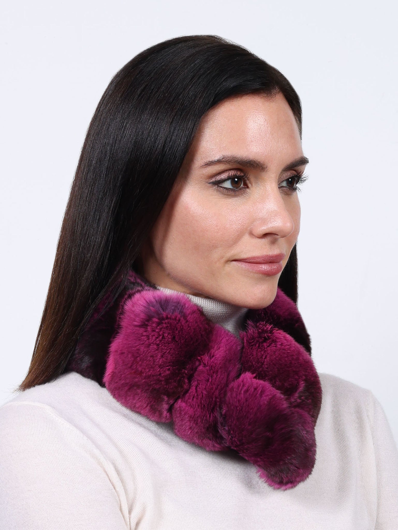 Chinchilla Headband Convertible to a Scarf