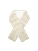 Long Cross Cut Mink Scarf