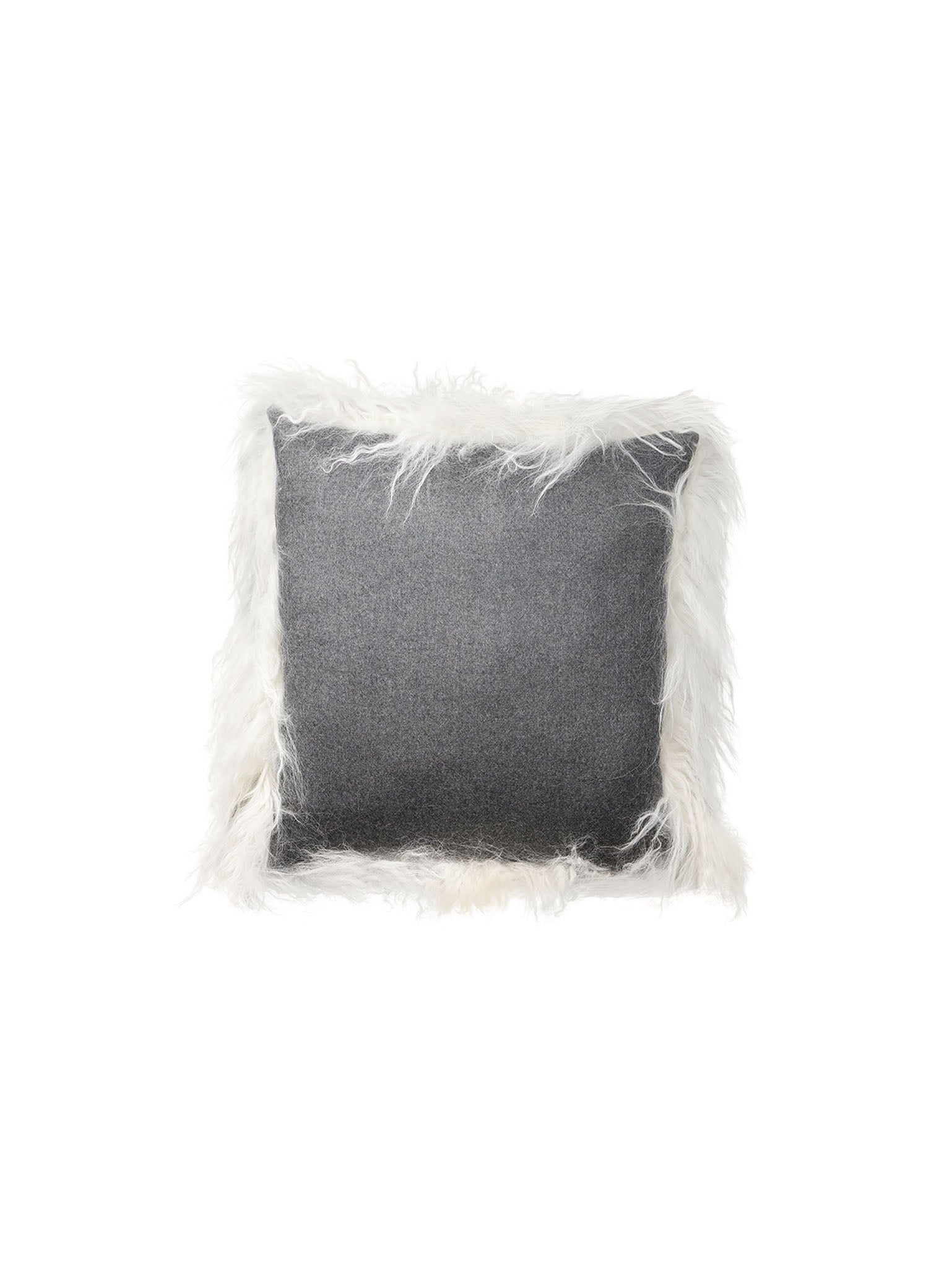Curly Shearling Pillow in Multiple Colors