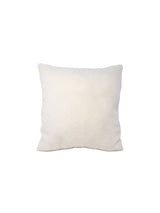 Sheared Shearling Pillow in Ivory