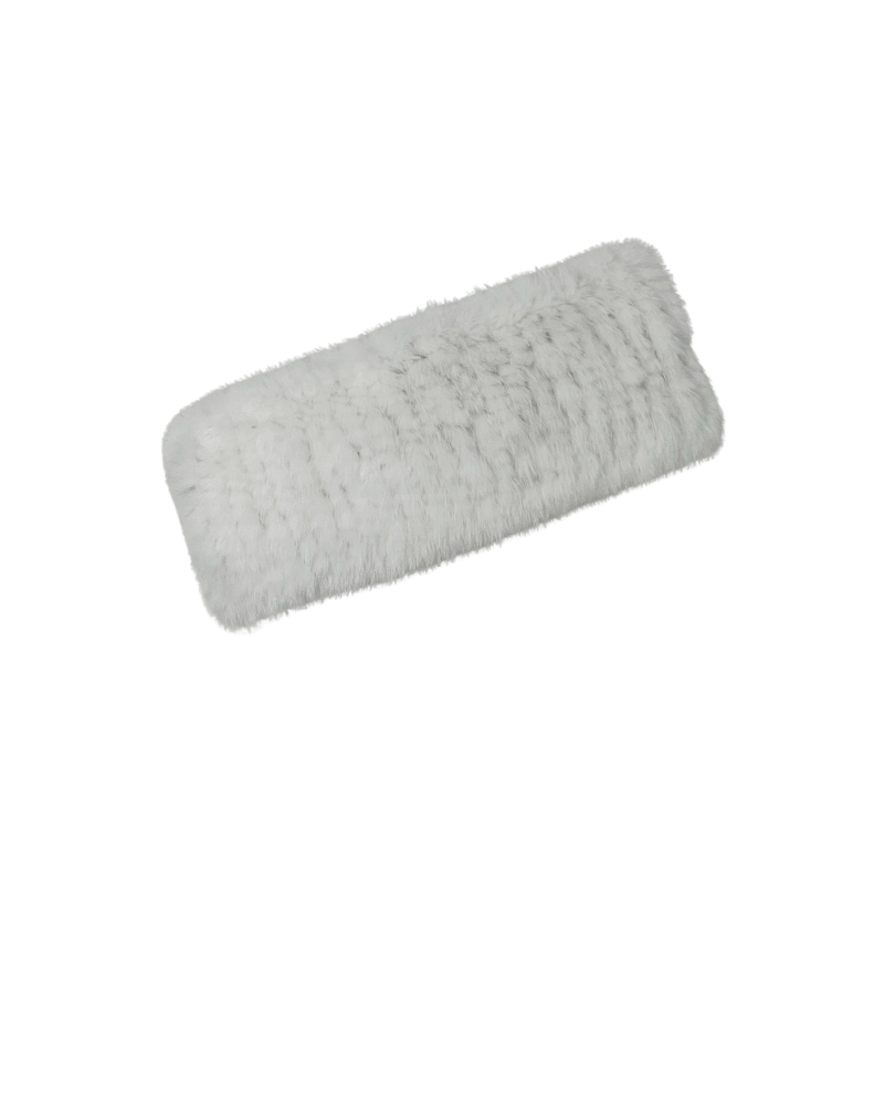 Knitted Mink Headband in Multiple Colors