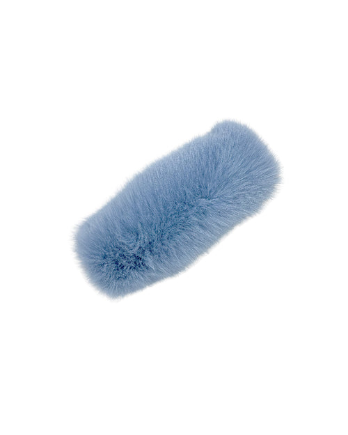 Smooth Fur Headband Convertible to a Scarf