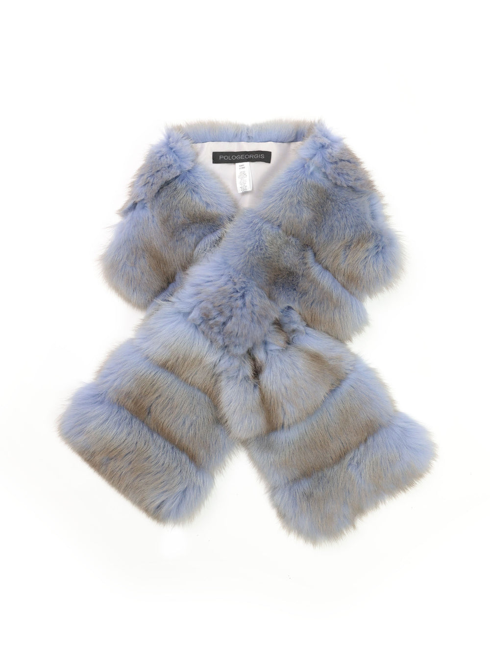 Russian Sable Scarf in Baby Blue
