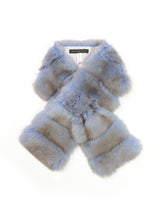 Russian Sable Scarf in Baby Blue
