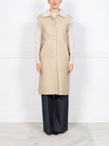 Nappa Out long Shearling Vest