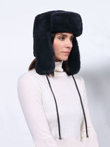 Merino Shearling Trapper Hat