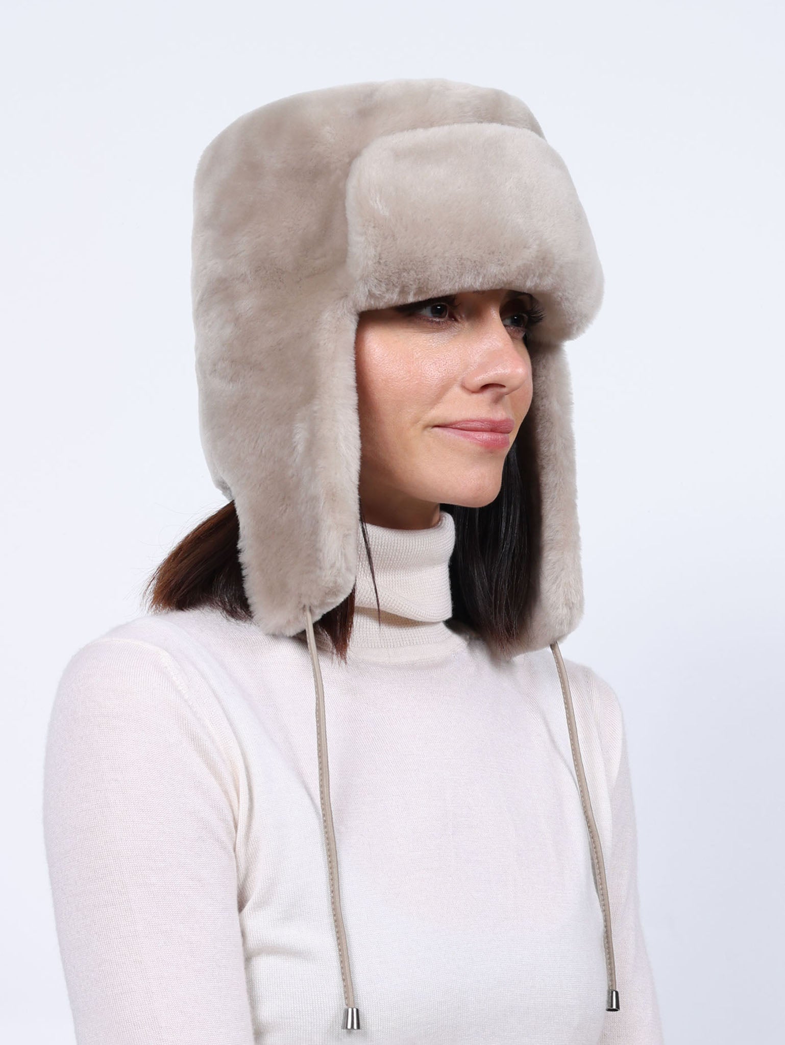 Merino Shearling Trapper Hat