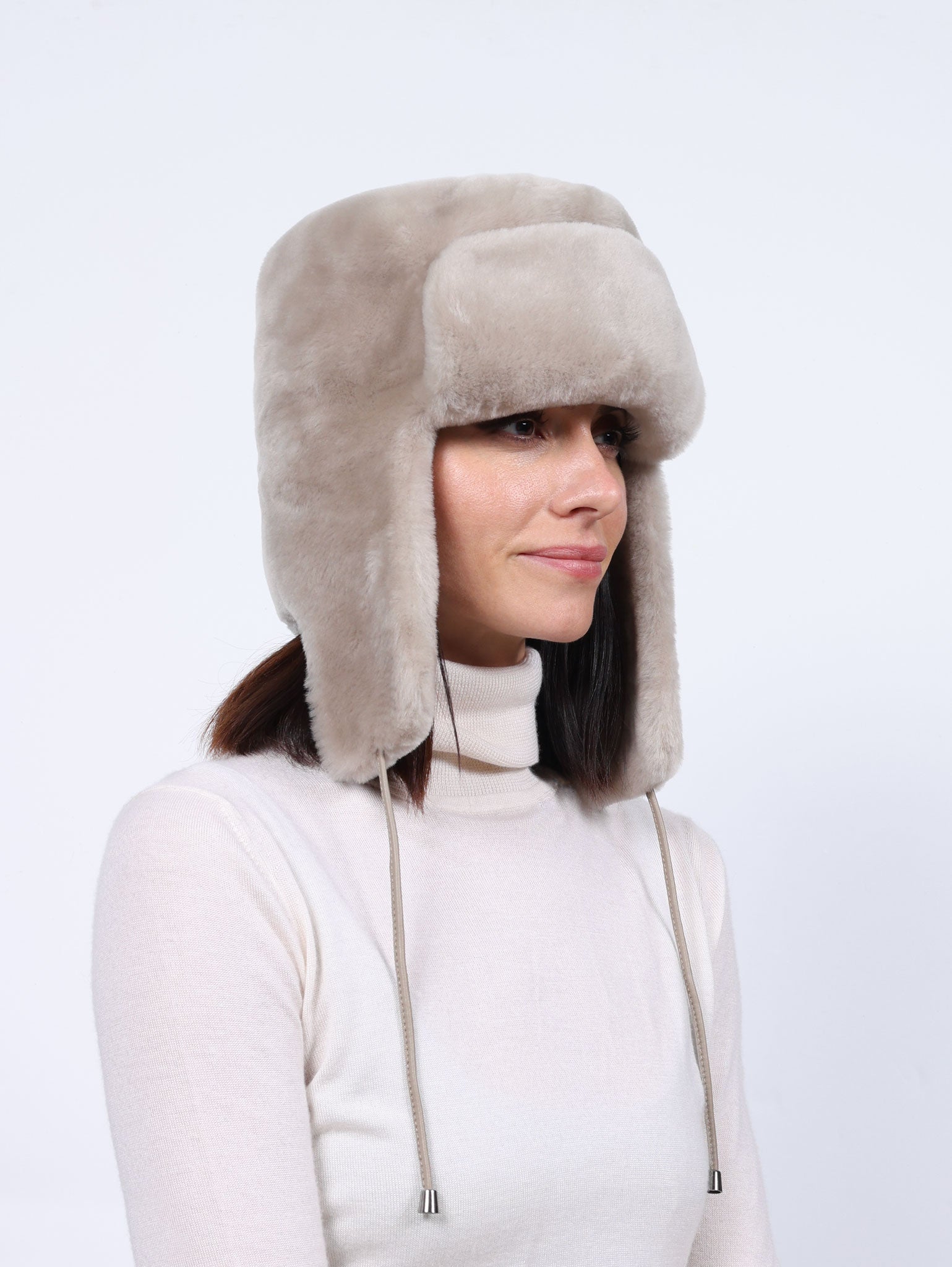 Merino Shearling Trapper Hat