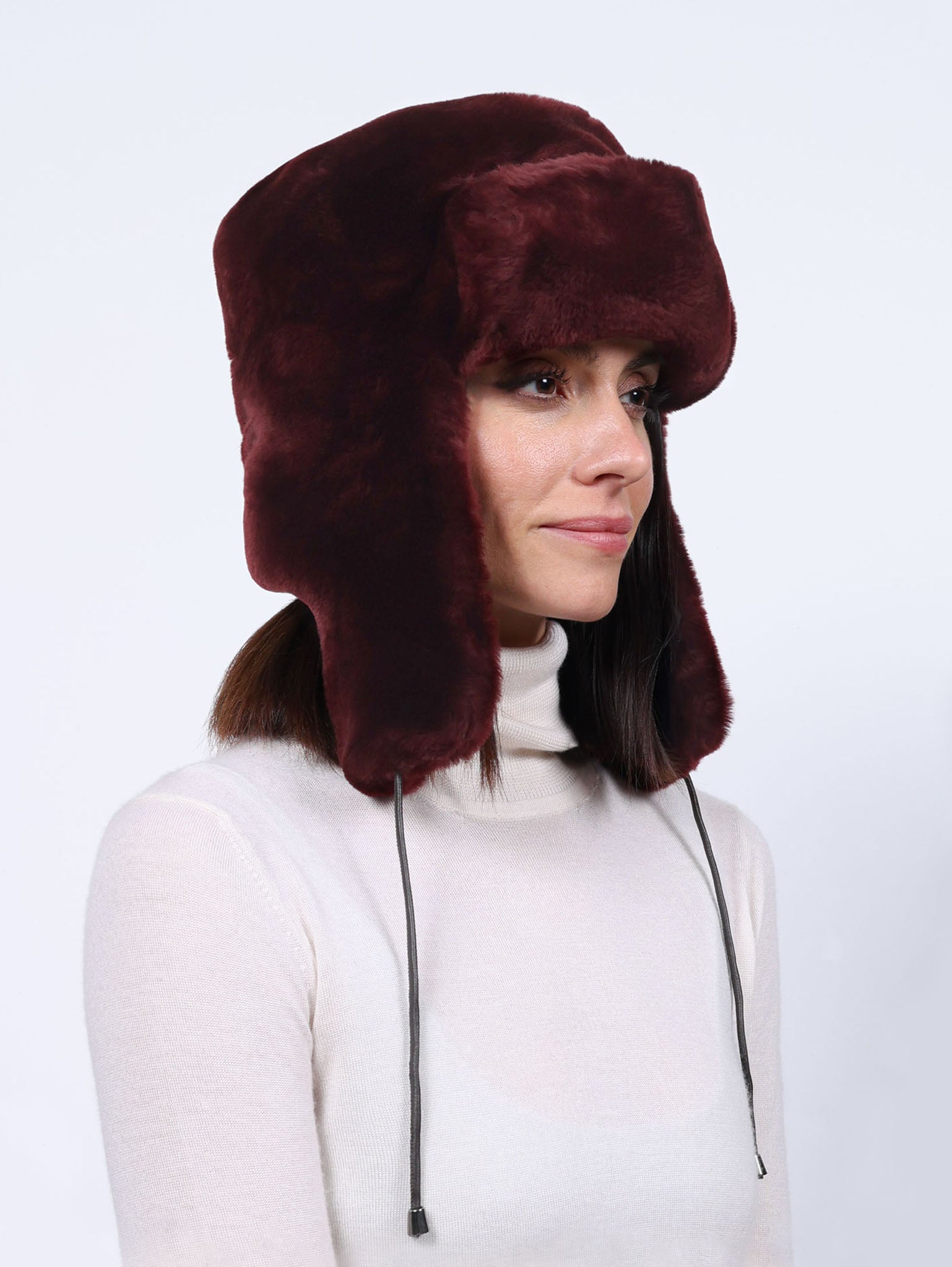 Merino Shearling Trapper Hat